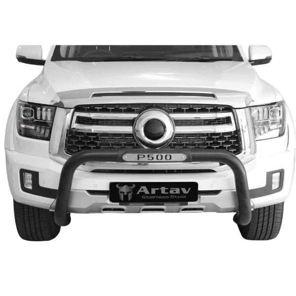 GWM P500 Nudge Bar Black - Artav Bromvoel Outdoor Accessories
