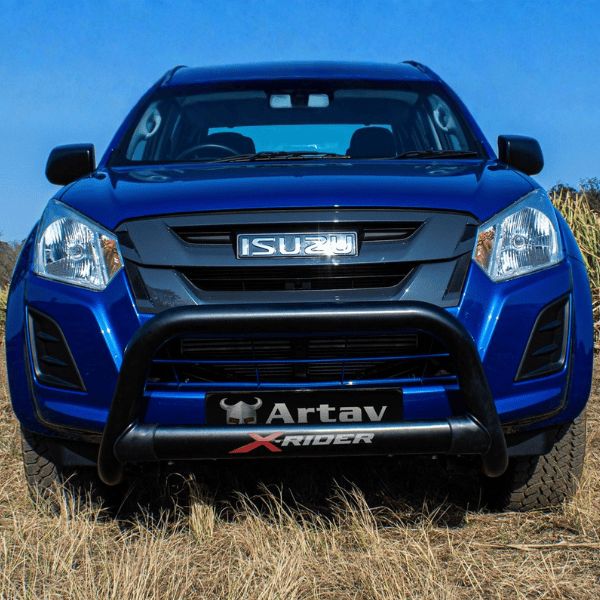 Isuzu DMAX Side Steps Single Cab Black - Artav Bromvoel Outdoor Accessories