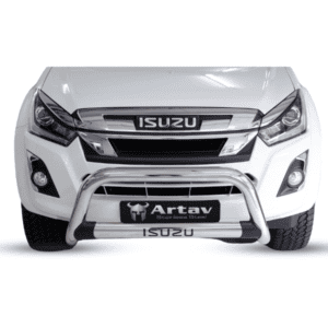 Isuzu RT50 & RT85 Nudge Bar Stainless - Artav Bromvoel Outdoor Accessories