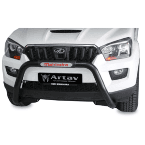 Mahindra Pik Up Nudge Bar Black - Artav Bromvoel