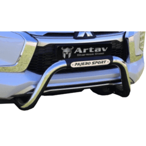 Mitsubishi Pajero Sport 2020 Nudge Bar Stainless - Artav Bromvoel