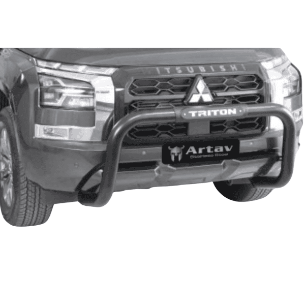 Mitsubishi Triton PDC Nudge Bar Black - Artav Bromvoel