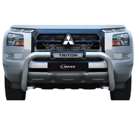 Mitsubishi Triton stainless steel nudge bar MAXE Bromvoel