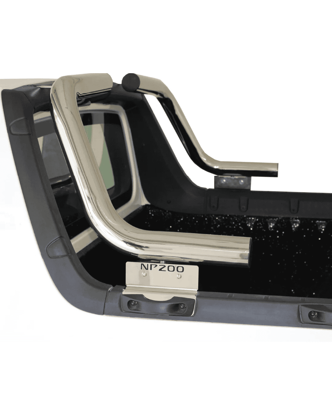 Nissan NP200 Styling Bar Stainles (2Piece) - Artav Bromvoel