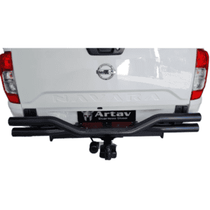 Nissan Navara D23 Facelift Rear Step Black (Fits DC and SC Models) -Artav Bromvoel