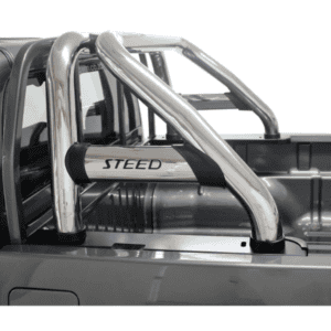 Steed 5 & 5E Sports Bar w Oval Side Plates Stainless - Artav Bromvoel Outdoor Accessories