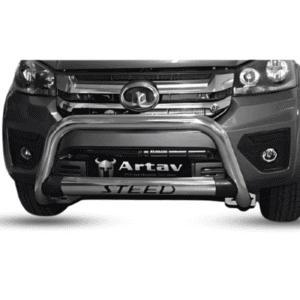 Steed 5 Facelift Nudge Bar Stainless - Artav Bromvoel Outdoor Accessories