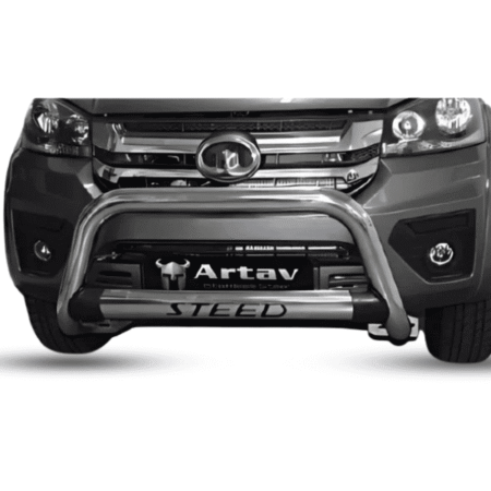 Steed 5 Facelift Nudge Bar Stainless - Artav Bromvoel Outdoor Accessories
