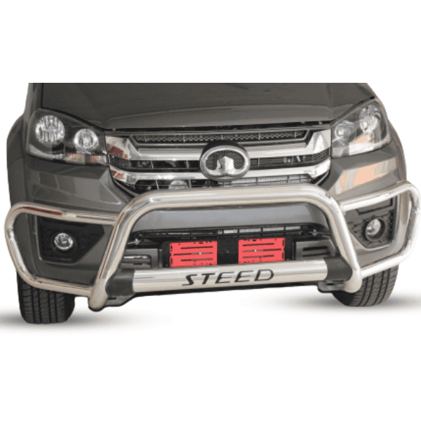 Steed 5 Facelift Tri Bumper Stainless - Artav Bromvoel Outdoor Accessories
