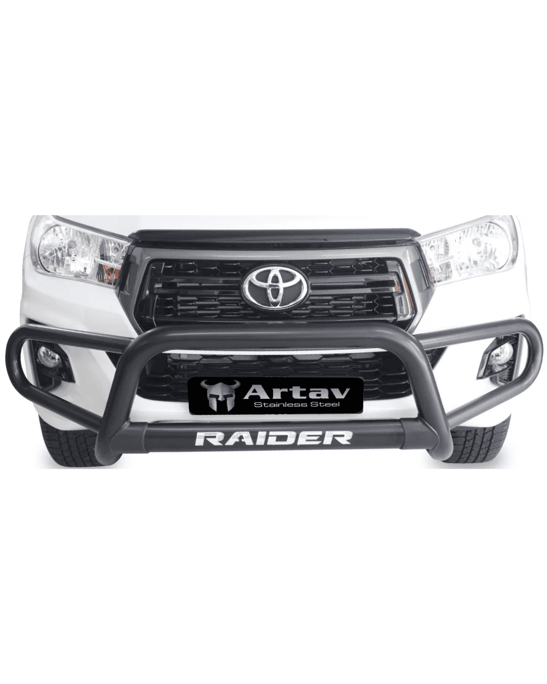 Toyota Hilux GD6 Tri Bumper Black (Does Not Fit 2020 Facelift Models) - Artav Bromvoel