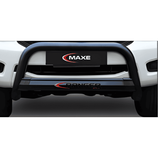Ford Ranger T6/T7 Nudge bar Black (2012-2021) - MAXE Bromvoel