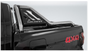 Foton Tunland V7 Extended Roll Bar / Sports Bar Stainless at Bromvoel Outdoor Accessories