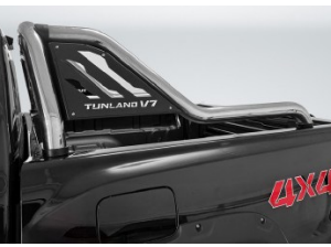 Foton Tunland V7 Extended Sports Bar Stainless at Bromvoel Outdoor Accessories