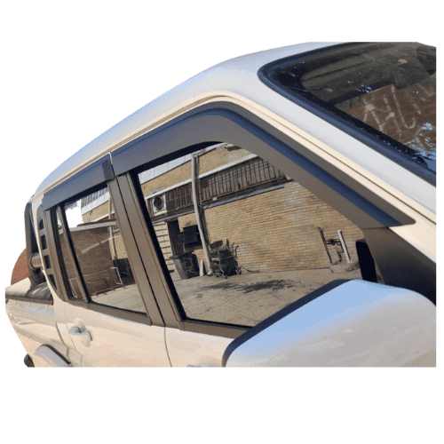 Mahindra Double Cab with Weather Shields Fitted