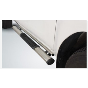 Peugeot Landtrek Side Steps Single Cab Stainless at Bromvoel Outdoor Accessories