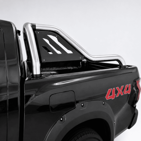Foton Tunland V7 Extended Sports Bar Stainless (2025+) at Bromvoel Outdoor Accessories