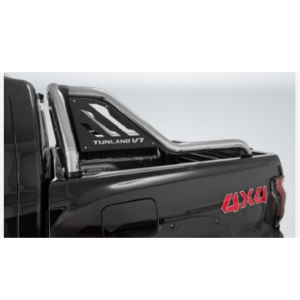 Foton Tunland V7 Extended Sports Bar (Steel Plate) Stainless (2025+) at Bromvoel Outdoor Accessories