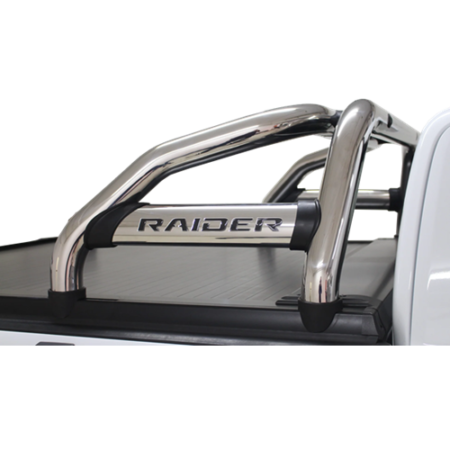 Toyota Hilux Securi-Lid Sports Bar Stainless (New Manual and Electric) (2024+) at Bromvoel Outdoor Accessories