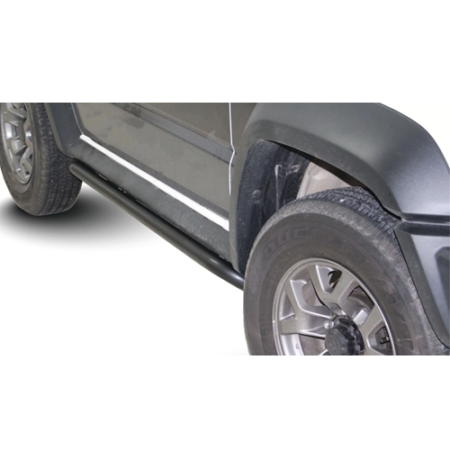 Suzuki Jimny Side Bars Black (2019+) at Bromvoel Outdoor Accessories