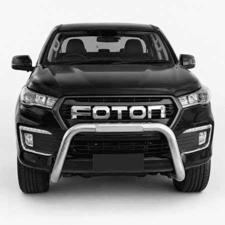 Foton Tunland G7 Nudge Bar Stainless (PDC Approved) at Bromvoel Outdoor Accessories