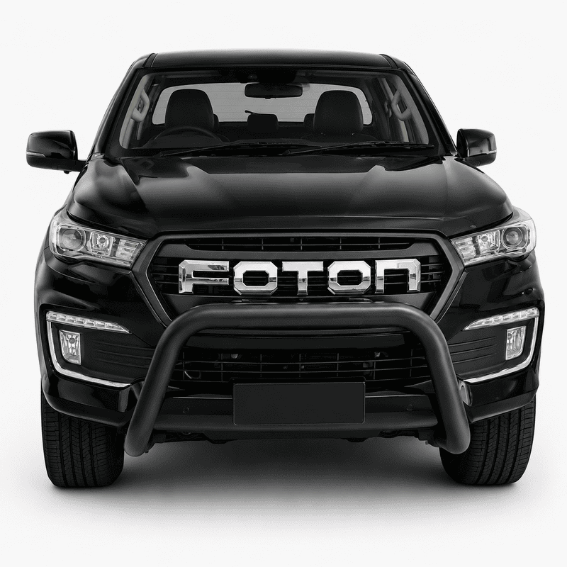 Foton Tunland G7 Nudge Bar Black at Bromvoel Outdoor Accessories
