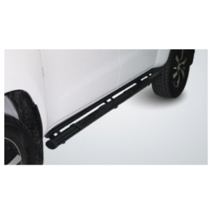 Peugeot Landtrek Side Steps Black Double Cab at Bromvoel Outdoor Accessories