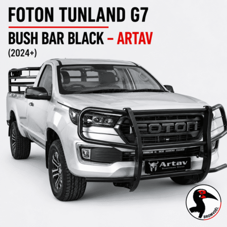 Foton Tunland G7 Bush Bar Black (2024+) at Bromvoel Outdoor Accessories