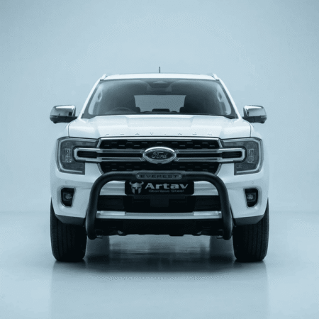 Ford Everest Next Gen PDC Nudge Bar Black (New Design) (2023+) at Bromvoel Outdoor Accessories