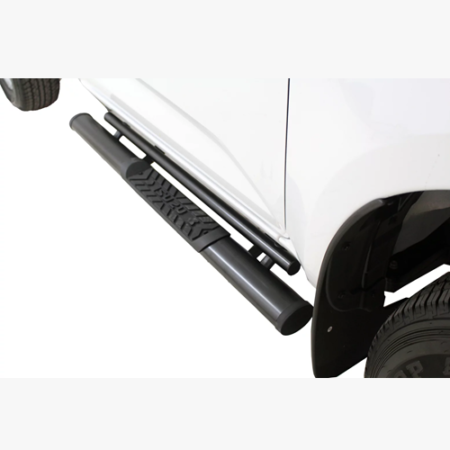 Isuzu DMAX Side Steps Single Cab Black (2022+) at Bromvoel Outdoor Accessories