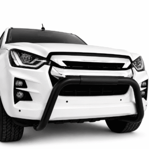 Isuzu DMAX Gen 6 and Gen 7 (2016-2025) PDC Nudge Bar Black at Bromvoel Outdoor Accessories