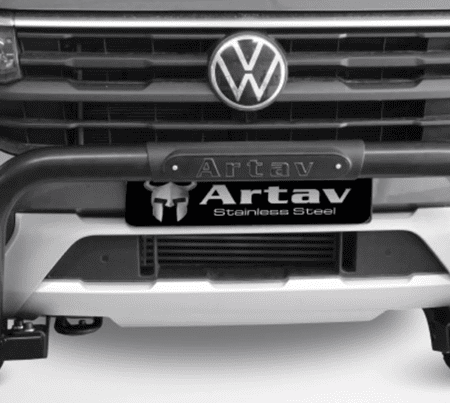 VW Amarok Nudge Bar Black at Bromvoel Outdoor Accessories