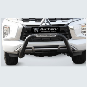 Mitsubishi Pajero Sport PDC Nudge Bar Black (2025+) at Bromvoel Outdoor Accessories