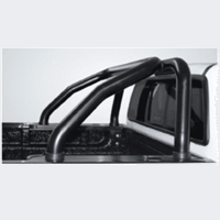 Isuzu D-Max Fleet Sports Bar Single Cab Black at Bromvoel Outdoor Accessories
