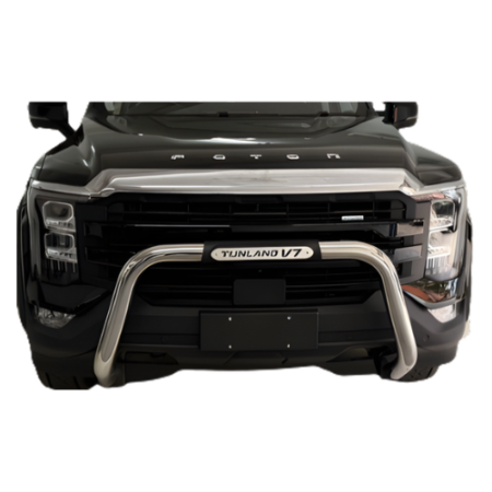 Foton Tunland V7 PDC Nudge bar Stainless - Artav Bromvoel