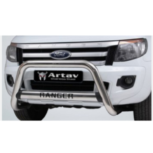 Ford Ranger T6 Nudge Bar Stainless at Bromvoel Outdoor Accessories