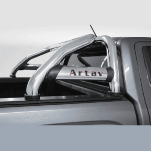 New VW Amarok Sports Bar Stainless - Double Cab (Fits Securi Lid & OEM Tonneau) (2023+) at Bromvoel Outdoor Accessories