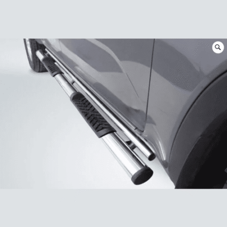 New VW Amarok Side Steps Double Cab Stainless (2023+) at Bromvoel Outdoor Accessories