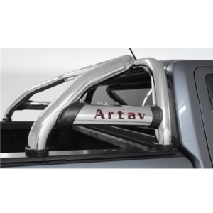 VW Amarok Sports Bar Stainless – Single Cab (Fits Securi Lid & OEM Tonneau) (2023+) at Bromvoel Outdoor Accessories