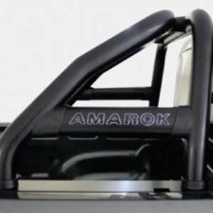 VW Amarok Facelift Sports Bar Black (2010 - 2022) at Bromvoel Outdoor Accessories