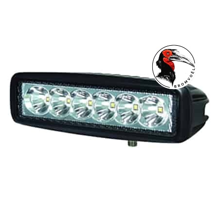 Hella Valuefit Mini Lightbar 6 LED Spot Light at Bromvoel Outdoor Accessories