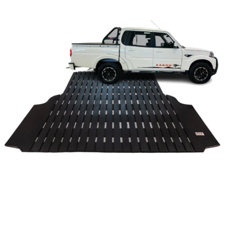 Mahindra Single Cab Rubber Load Bin Mat at Bromvoel Outdoor Accessories