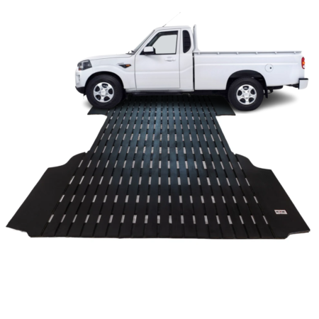 Mahindra Single Cab Rubber Load Bin Mat at Bromvoel Outdoor Accessories