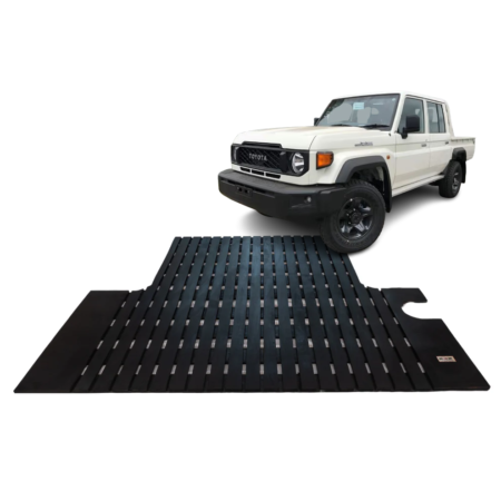 Toyota Land Cruiser Double Cab Rubber Load Bin Mat at Bromvoel Outdoor Accessories
