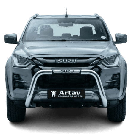Isuzu DMAX PDC Nudge Bar Stainless (Fits Gen7 Facelift Model) (2018 - 2025) at Bromvoel Outdoor Accessories