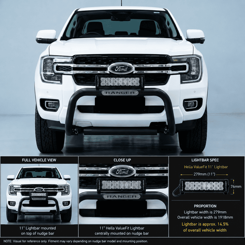 Hella 11" Lightbar available at Bromvoel Outdoor Accessories