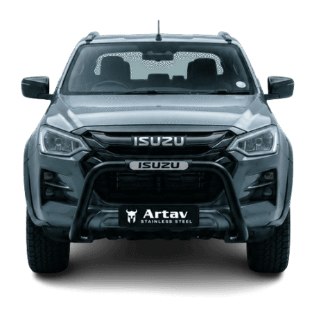 Isuzu DMAX PDC Nudge Bar Black (Fits Gen7 Facelift Model) (2018 - 2025) at Bromvoel Outdoor Accessories