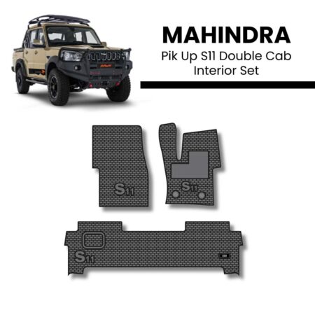 Mahindra Pikup S11 Interior Mat Set at Bromvoel Outdoor Accessories