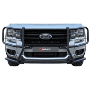 Ford Ranger Next Gen Black Stainless Steel Fullface Bullbar at Bromvoel Outdoor Accessories