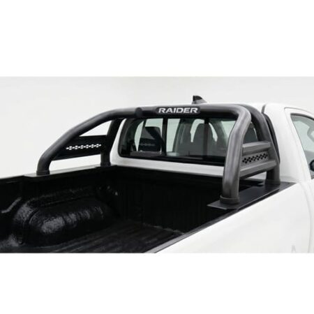 Toyota Hilux Travo Honeycomb Black Sports bar at Bromvoel Outdoor Accessories
