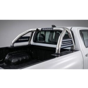 Toyota Hilux Travo Honeycomb Stainless Sports Bar at Bromvoel Outdoor Accessories